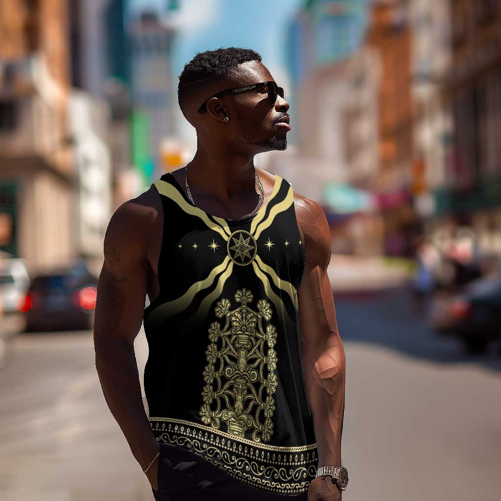 Assyria Empire Men Tank Top Assyrian Mythological Spirit LT01