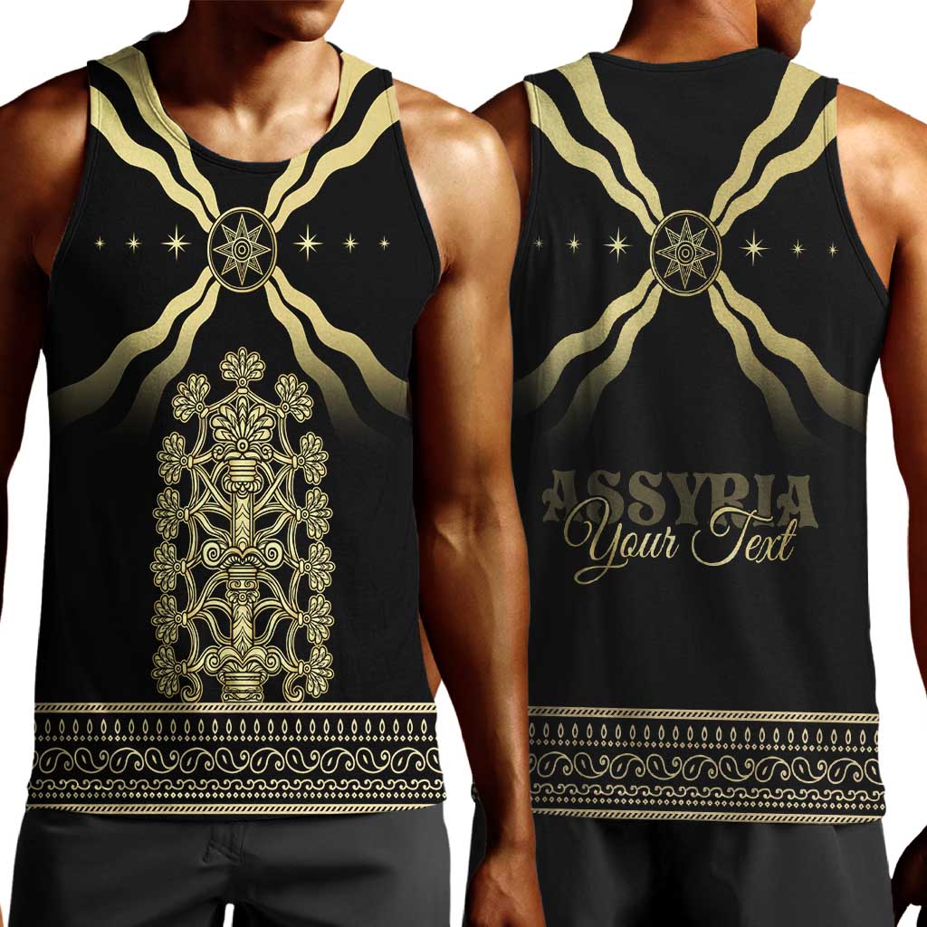 Assyria Empire Men Tank Top Assyrian Mythological Spirit LT01