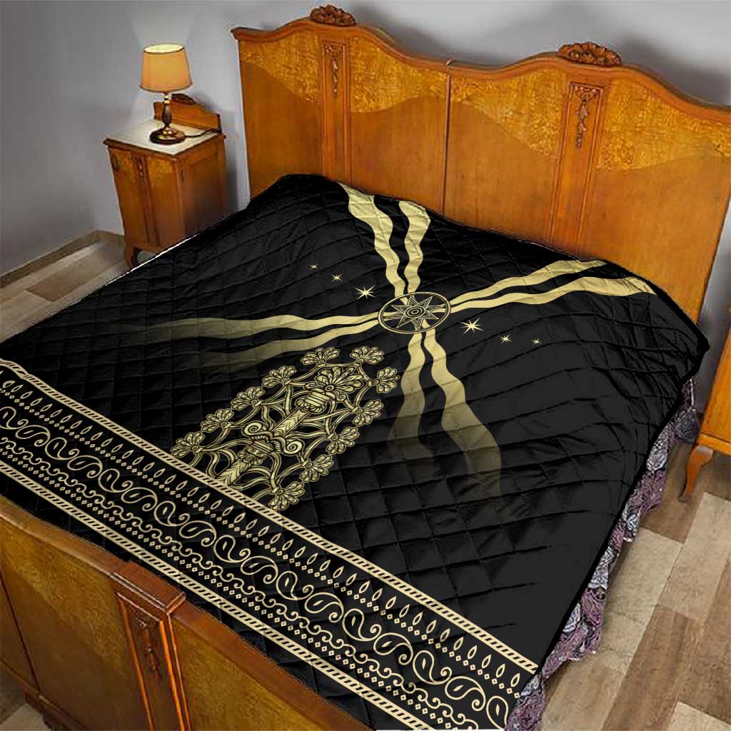 Assyria Empire Quilt Assyrian Mythological Spirit LT01