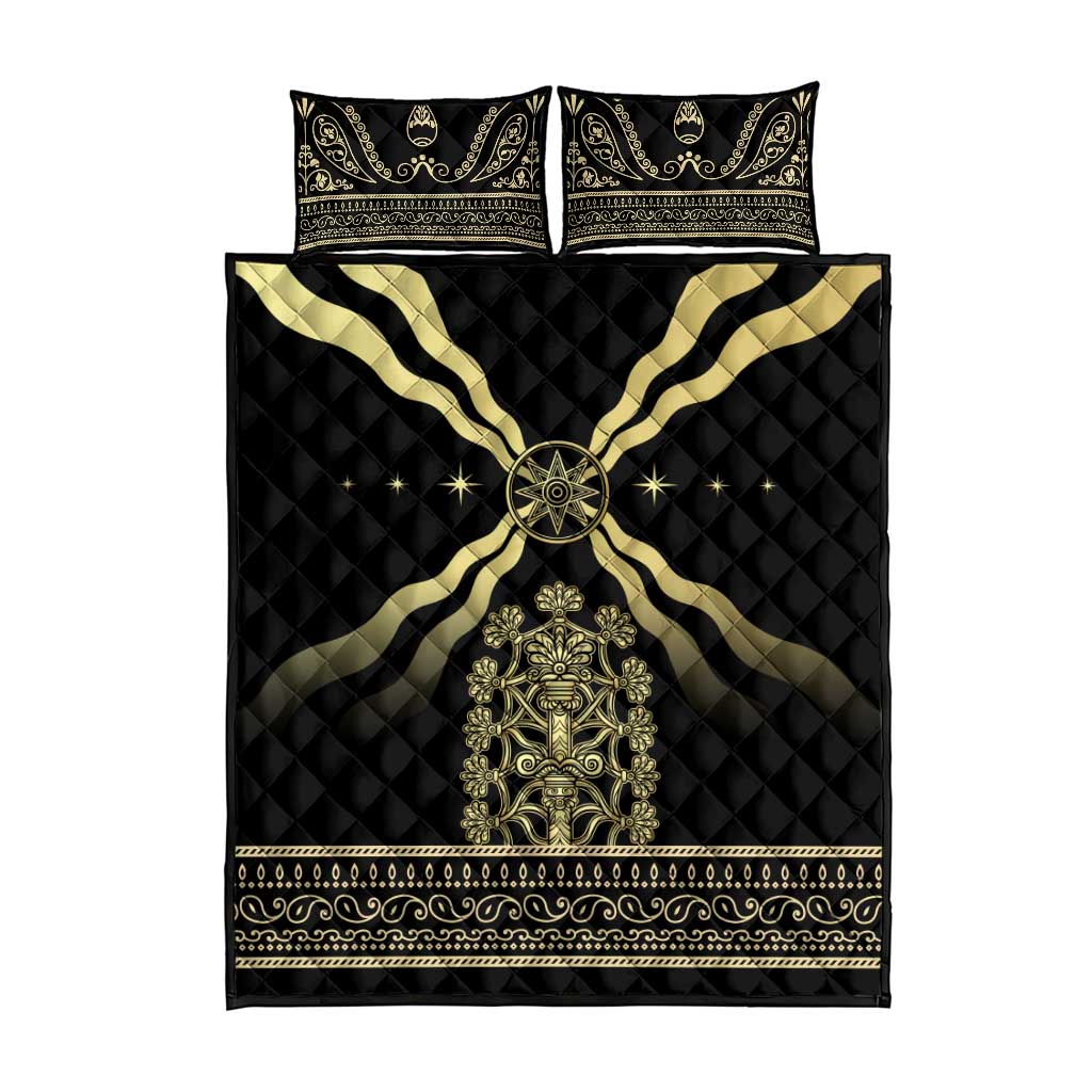 Assyria Empire Quilt Bed Set Assyrian Mythological Spirit LT01