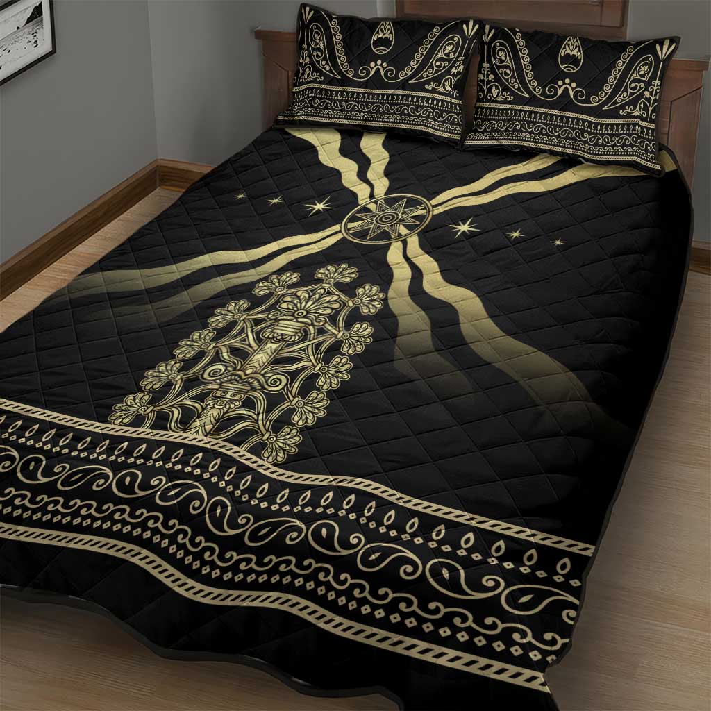 Assyria Empire Quilt Bed Set Assyrian Mythological Spirit LT01