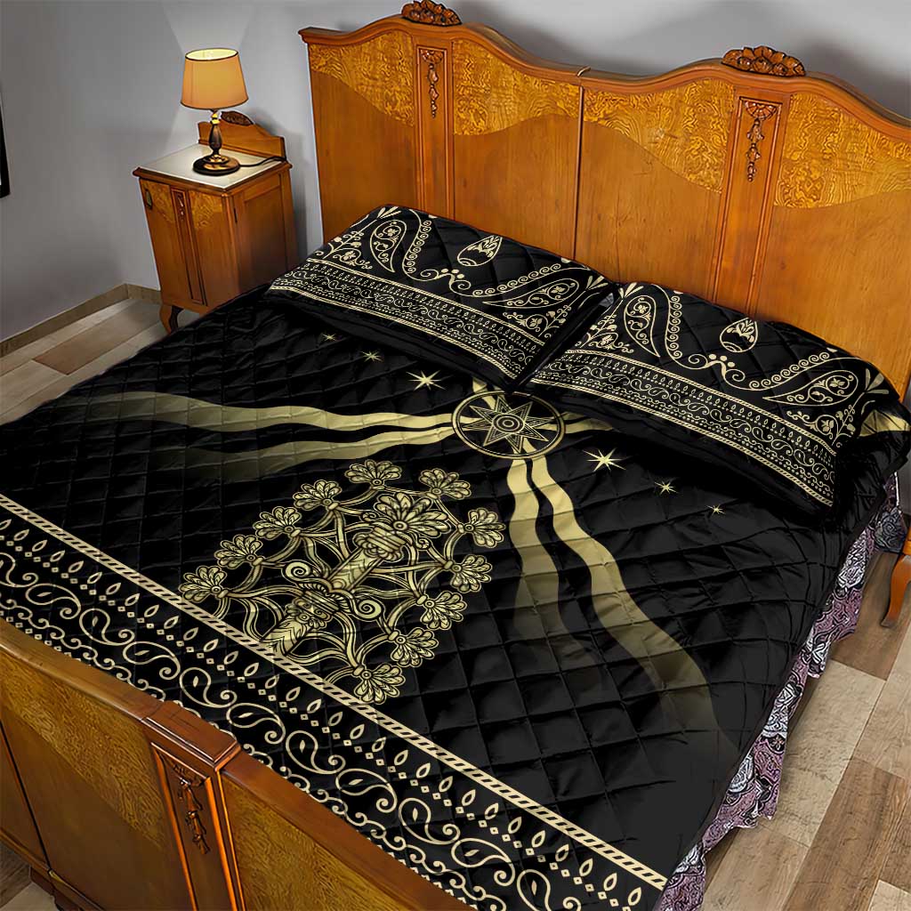 Assyria Empire Quilt Bed Set Assyrian Mythological Spirit LT01