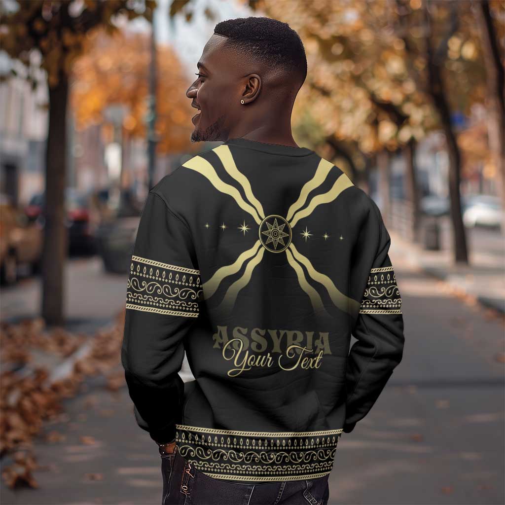 Assyria Empire Sweatshirt Assyrian Mythological Spirit LT01