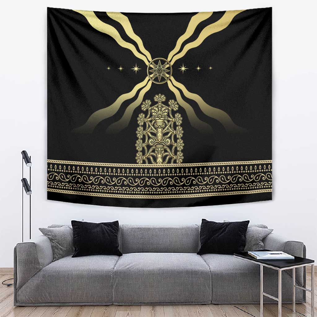 Assyria Empire Tapestry Assyrian Mythological Spirit LT01