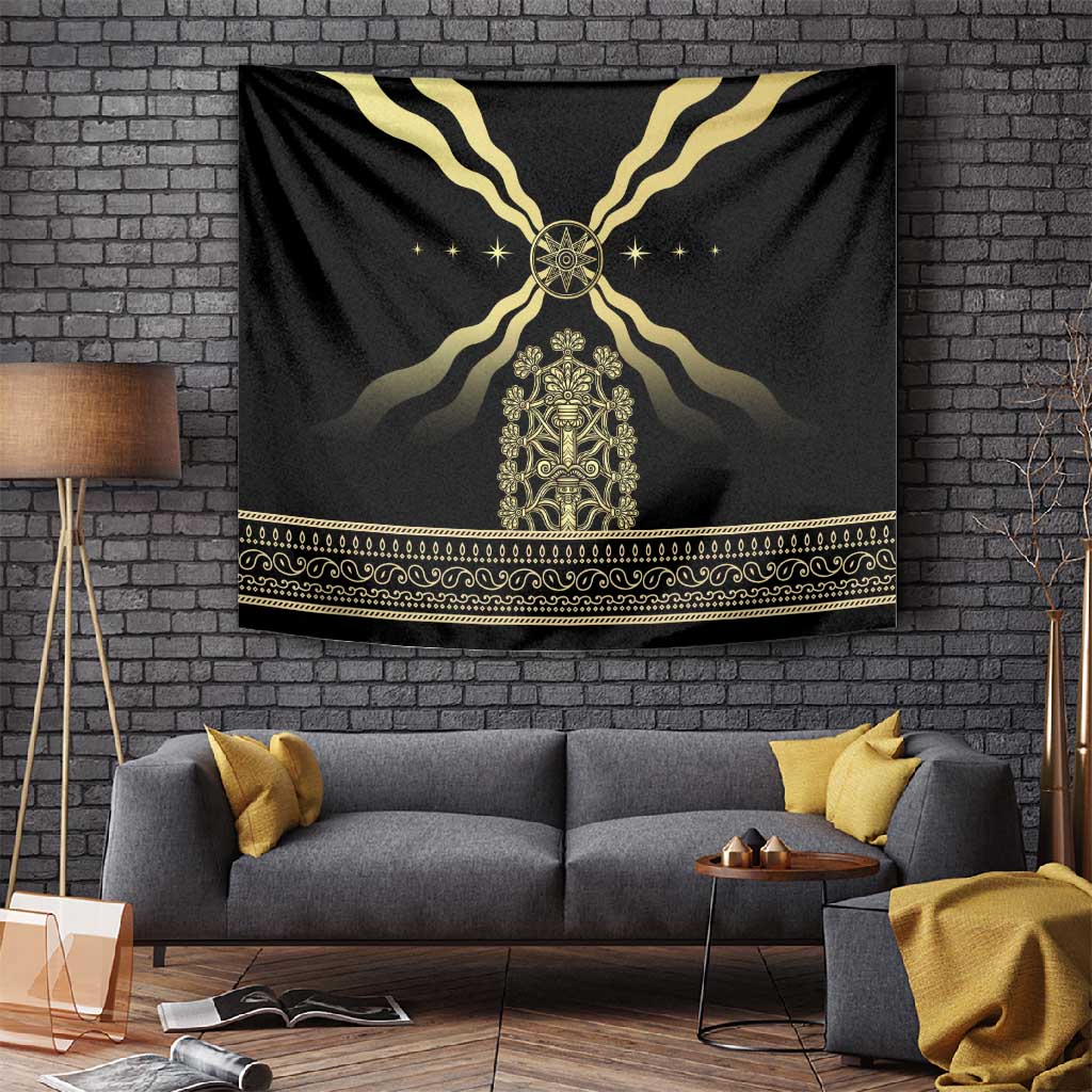 Assyria Empire Tapestry Assyrian Mythological Spirit LT01