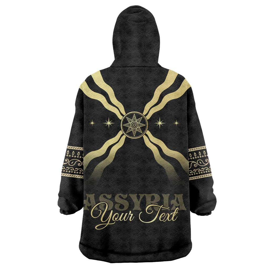 Assyria Empire Wearable Blanket Hoodie Assyrian Mythological Spirit LT01