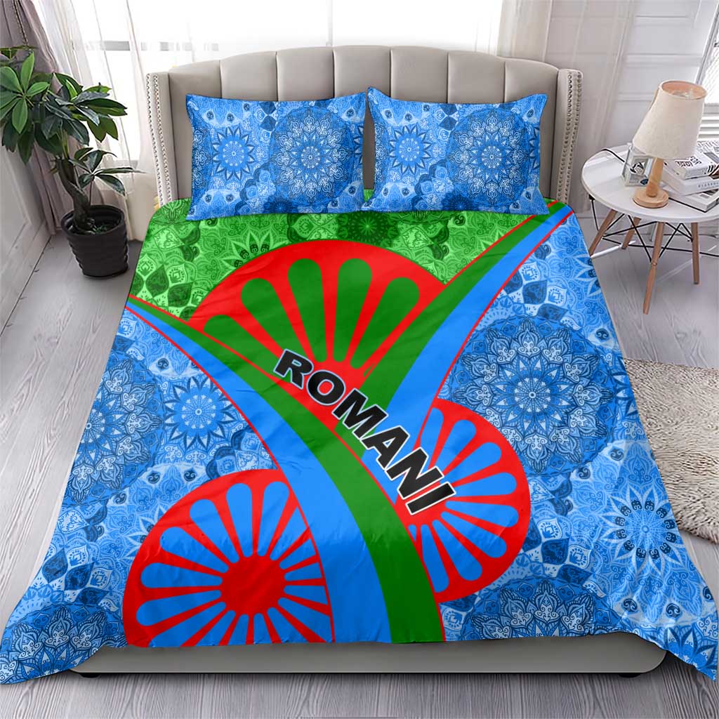International Romani Day 2024 Bedding Set Gypsy Pattern Tribal LT01