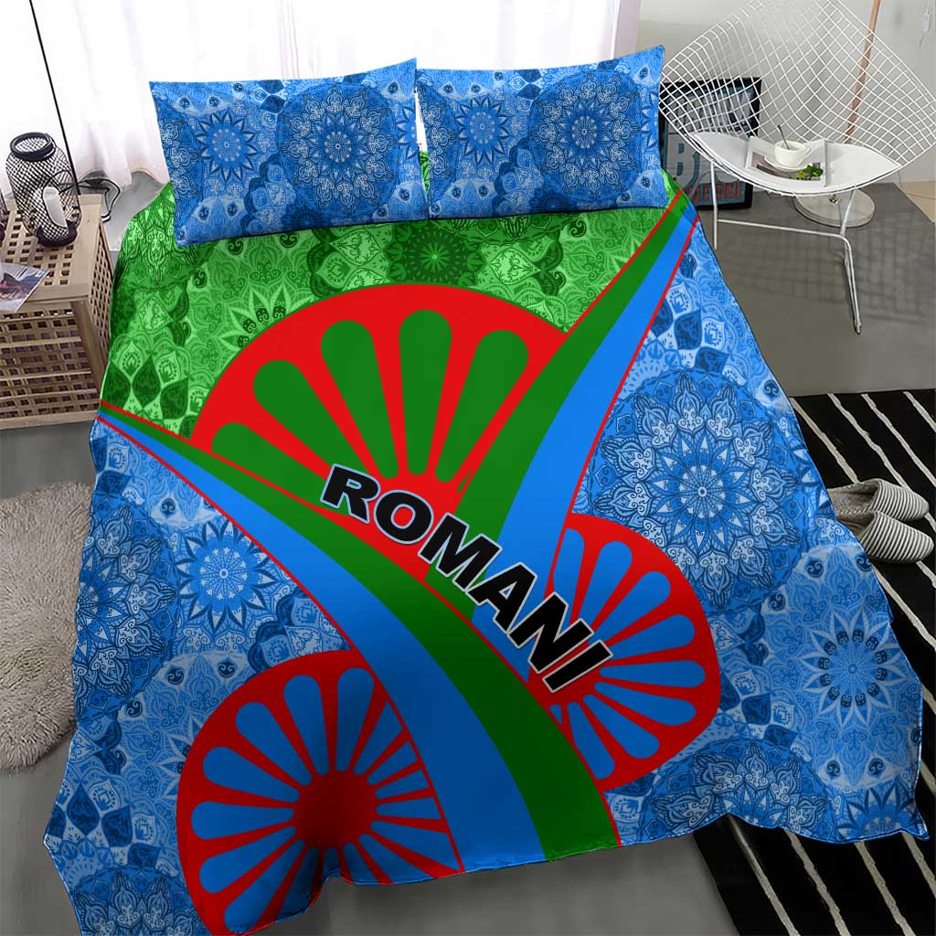 International Romani Day 2024 Bedding Set Gypsy Pattern Tribal LT01