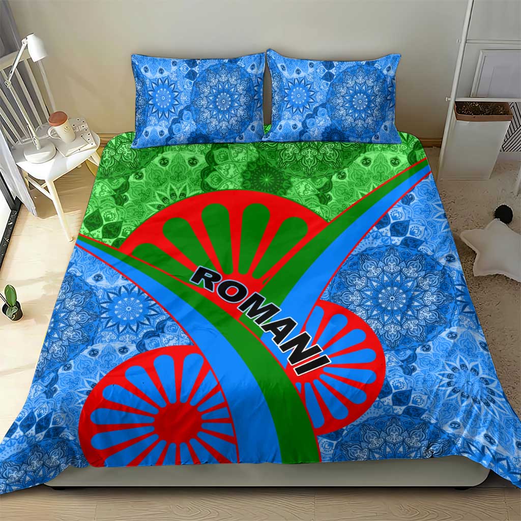 International Romani Day 2024 Bedding Set Gypsy Pattern Tribal LT01