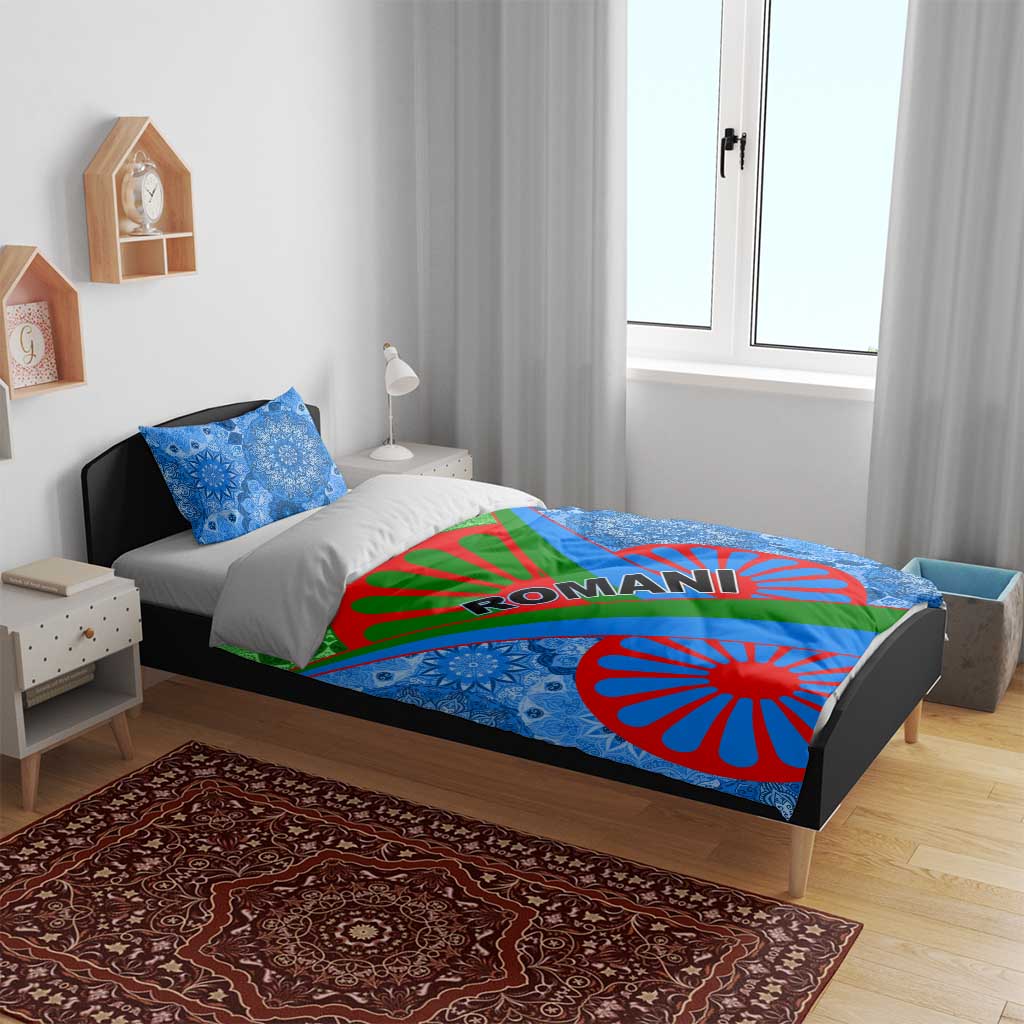 International Romani Day 2024 Bedding Set Gypsy Pattern Tribal LT01