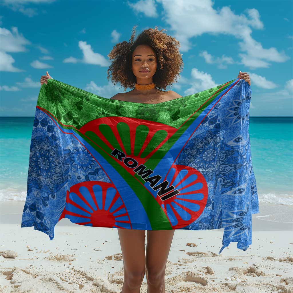International Romani Day 2024 Sarong Gypsy Pattern Tribal LT01
