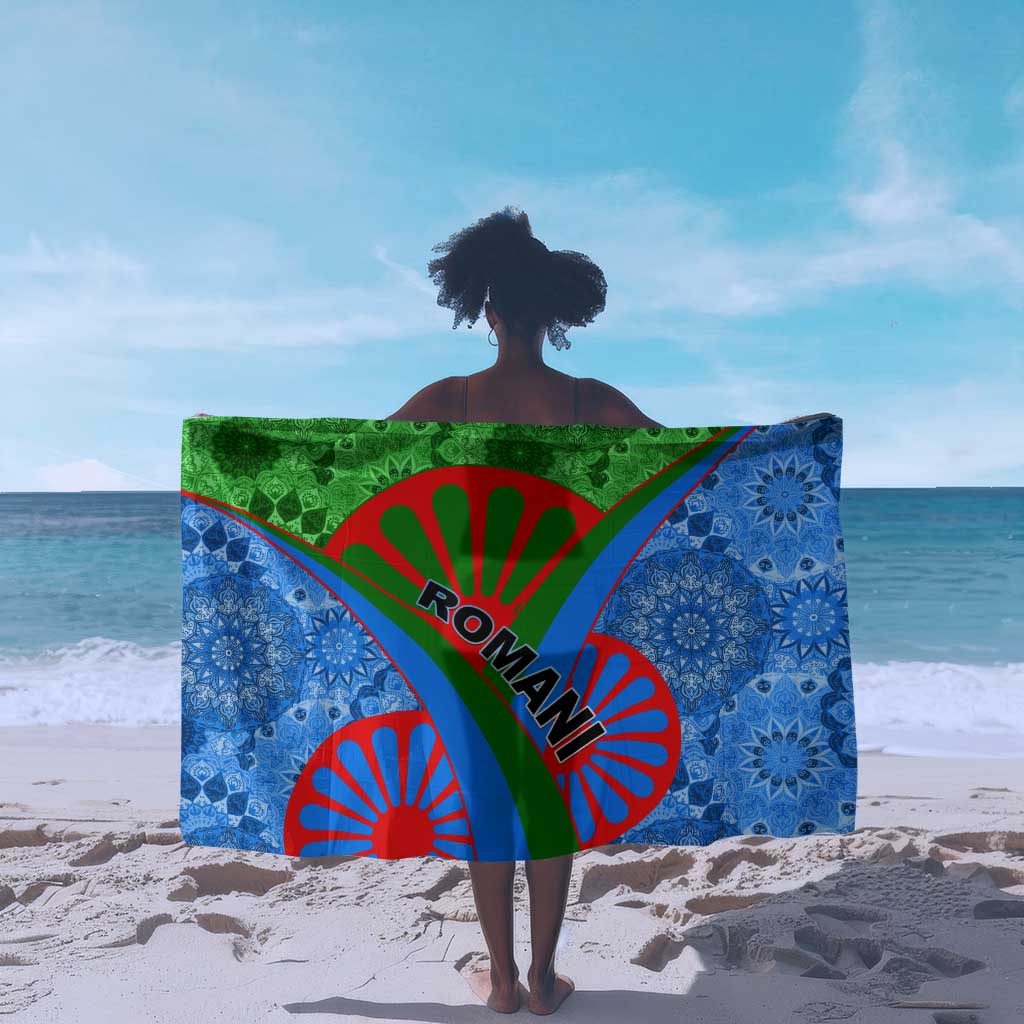 International Romani Day 2024 Sarong Gypsy Pattern Tribal LT01