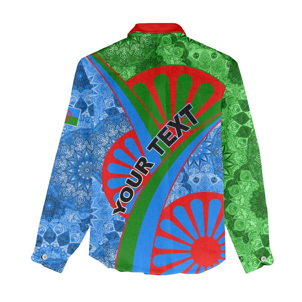 International Romani Day 2024 Women Casual Shirt Gypsy Pattern Tribal LT01
