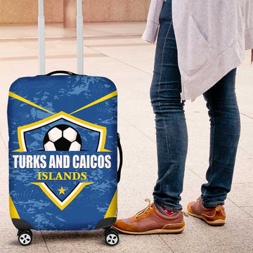 Turks and Caicos Islands Football Luggage Cover Team TCI Go Champions LT01