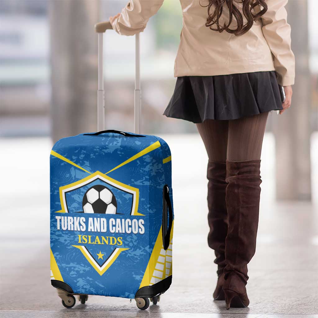 Turks and Caicos Islands Football Luggage Cover Team TCI Go Champions LT01