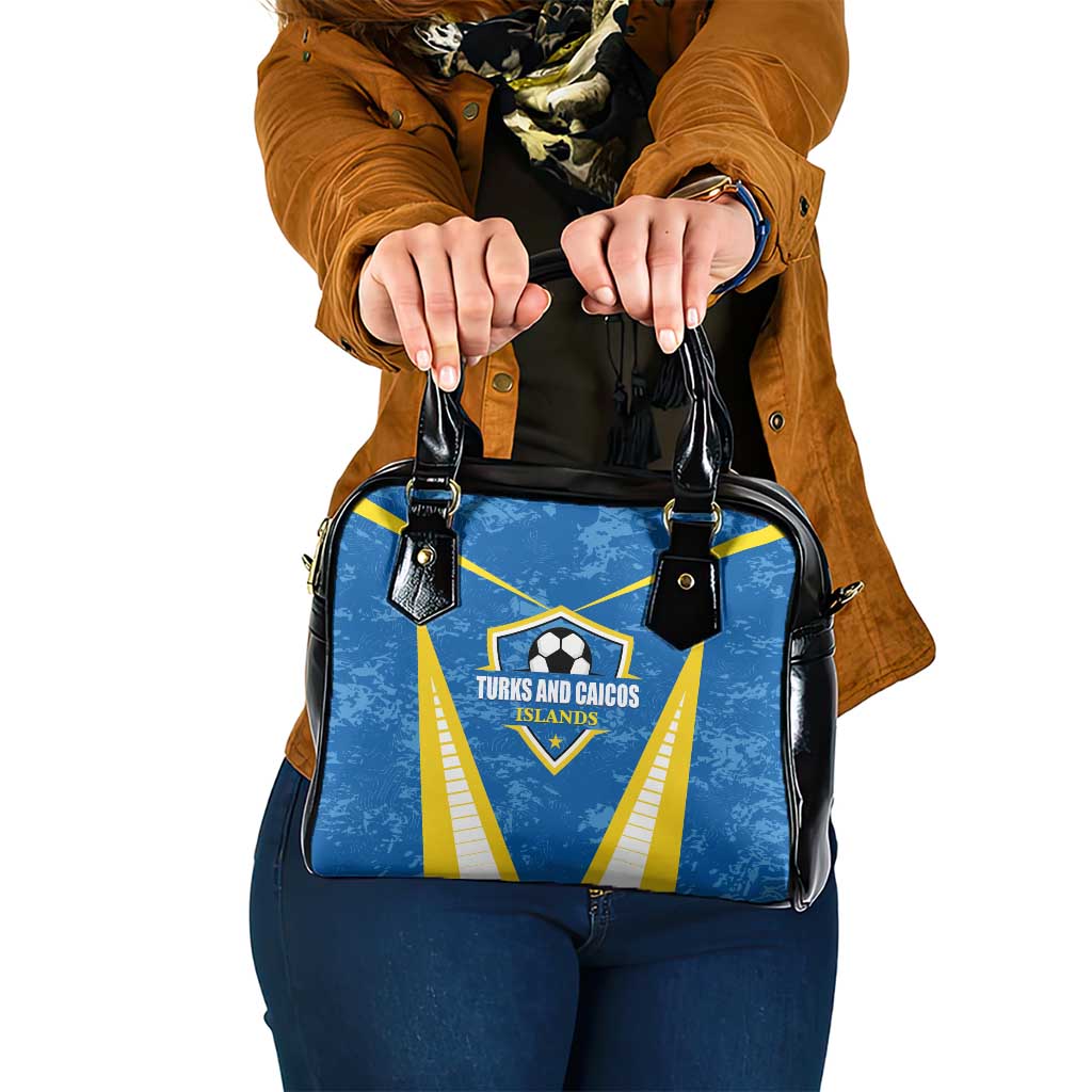 Turks and Caicos Islands Football Shoulder Handbag Team TCI Go Champions LT01