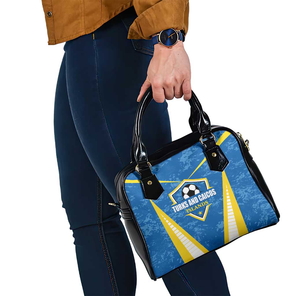 Turks and Caicos Islands Football Shoulder Handbag Team TCI Go Champions LT01