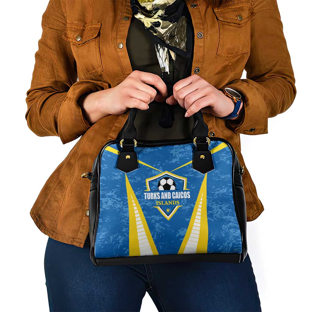 Turks and Caicos Islands Football Shoulder Handbag Team TCI Go Champions LT01
