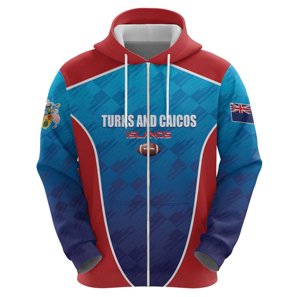 Custom Turks and Caicos Islands Rugby Hoodie TCI Team Come On LT01
