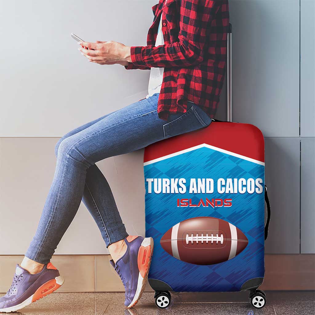 Turks and Caicos Islands Rugby Luggage Cover TCI Team Come On LT01