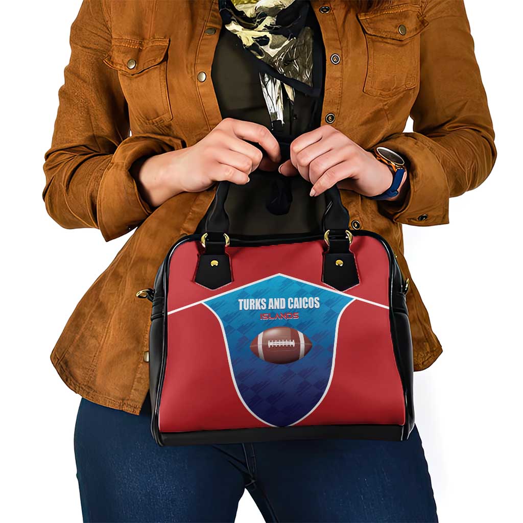 Turks and Caicos Islands Rugby Shoulder Handbag TCI Team Come On LT01