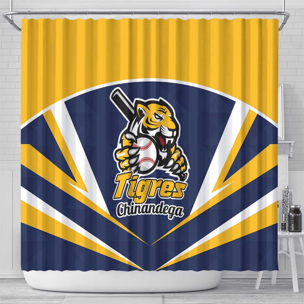 Baseball Tigres Chinandega Shower Curtain Go Nicaragua Boys LT01