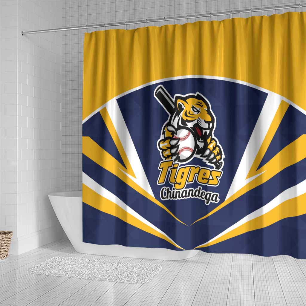 Baseball Tigres Chinandega Shower Curtain Go Nicaragua Boys LT01