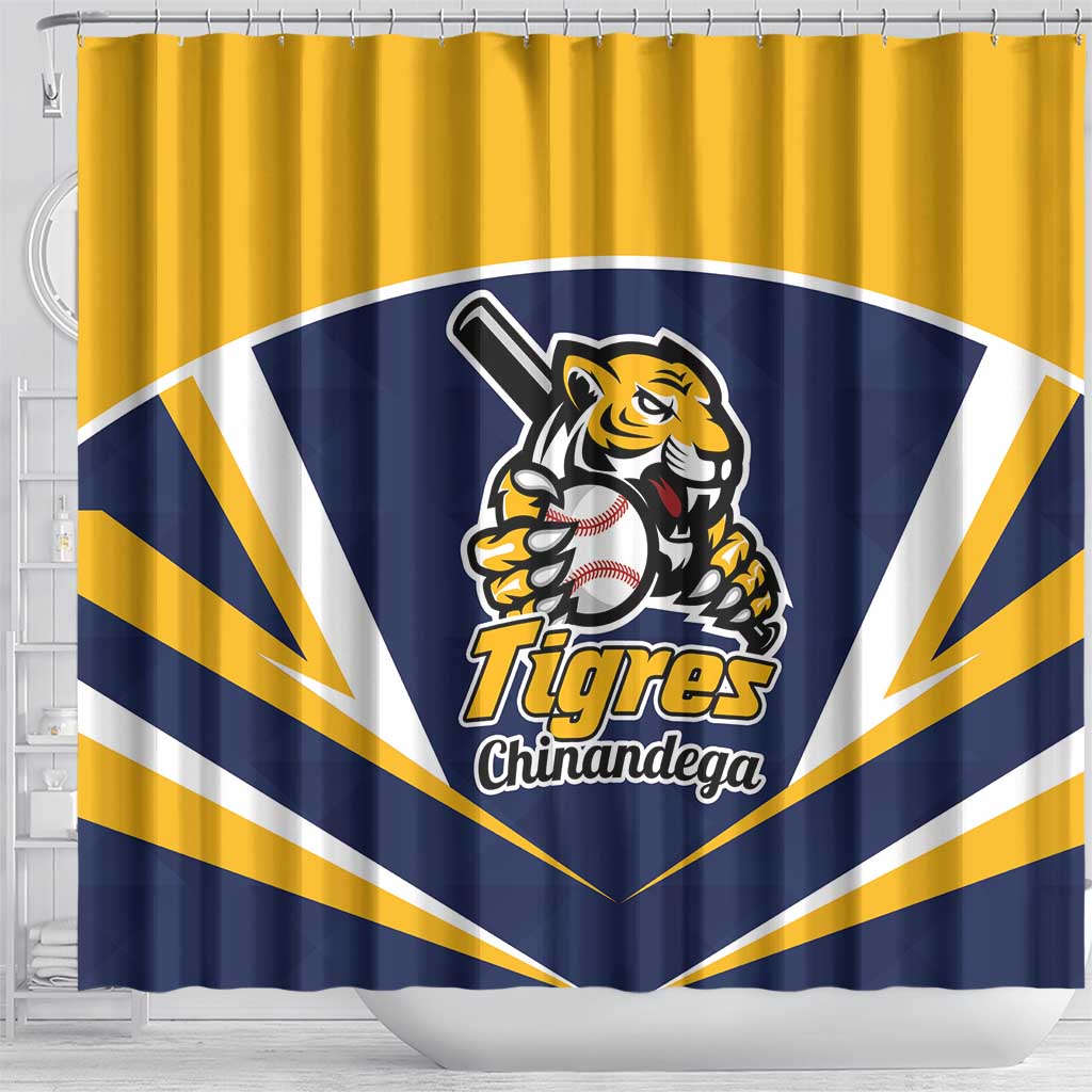 Baseball Tigres Chinandega Shower Curtain Go Nicaragua Boys LT01