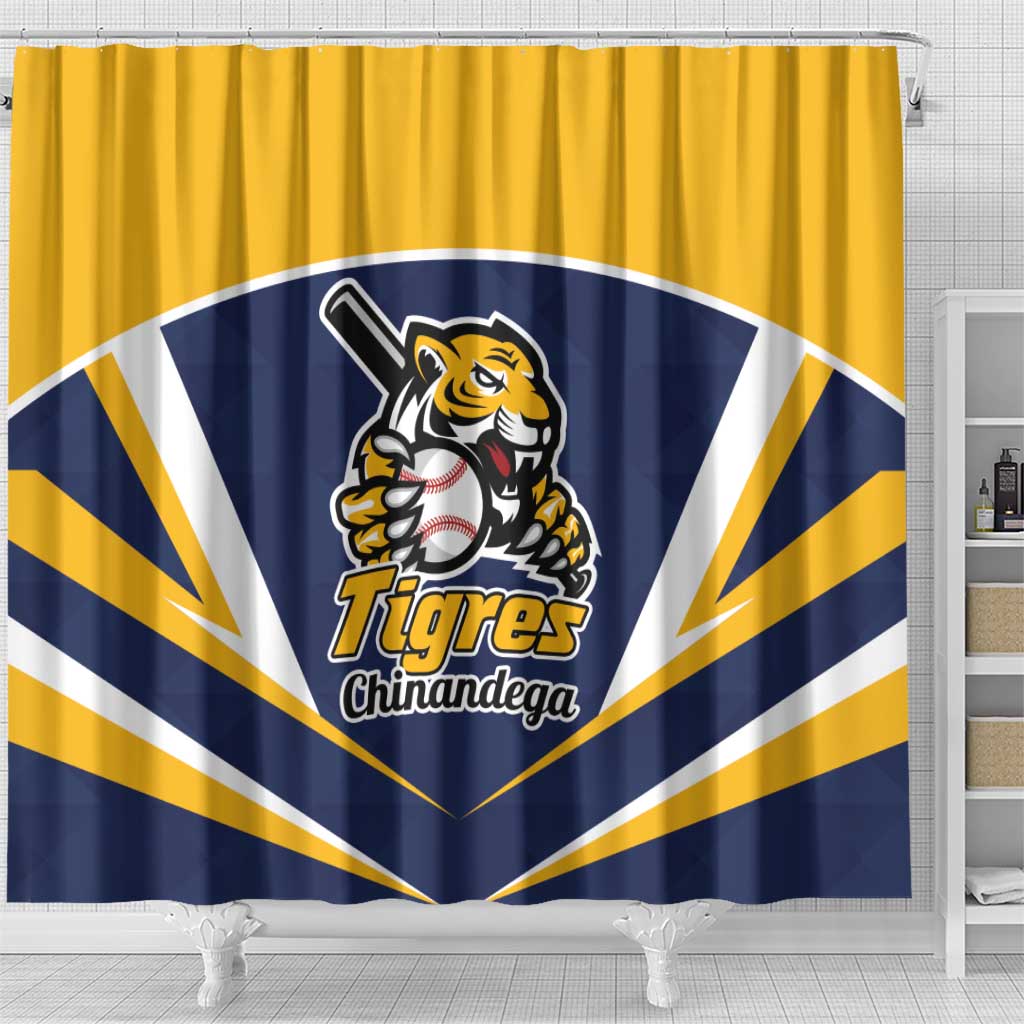 Baseball Tigres Chinandega Shower Curtain Go Nicaragua Boys LT01
