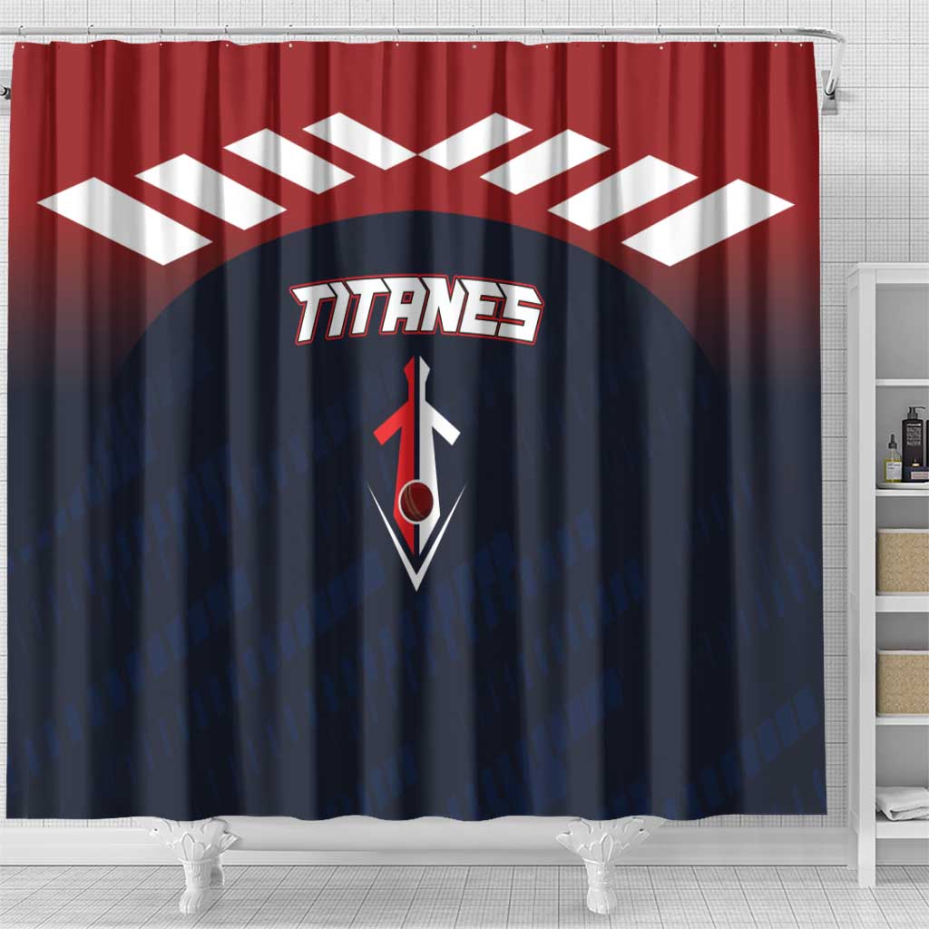 Baseball Titanes Florida Shower Curtain Puerto Rico Boys Come On LT01