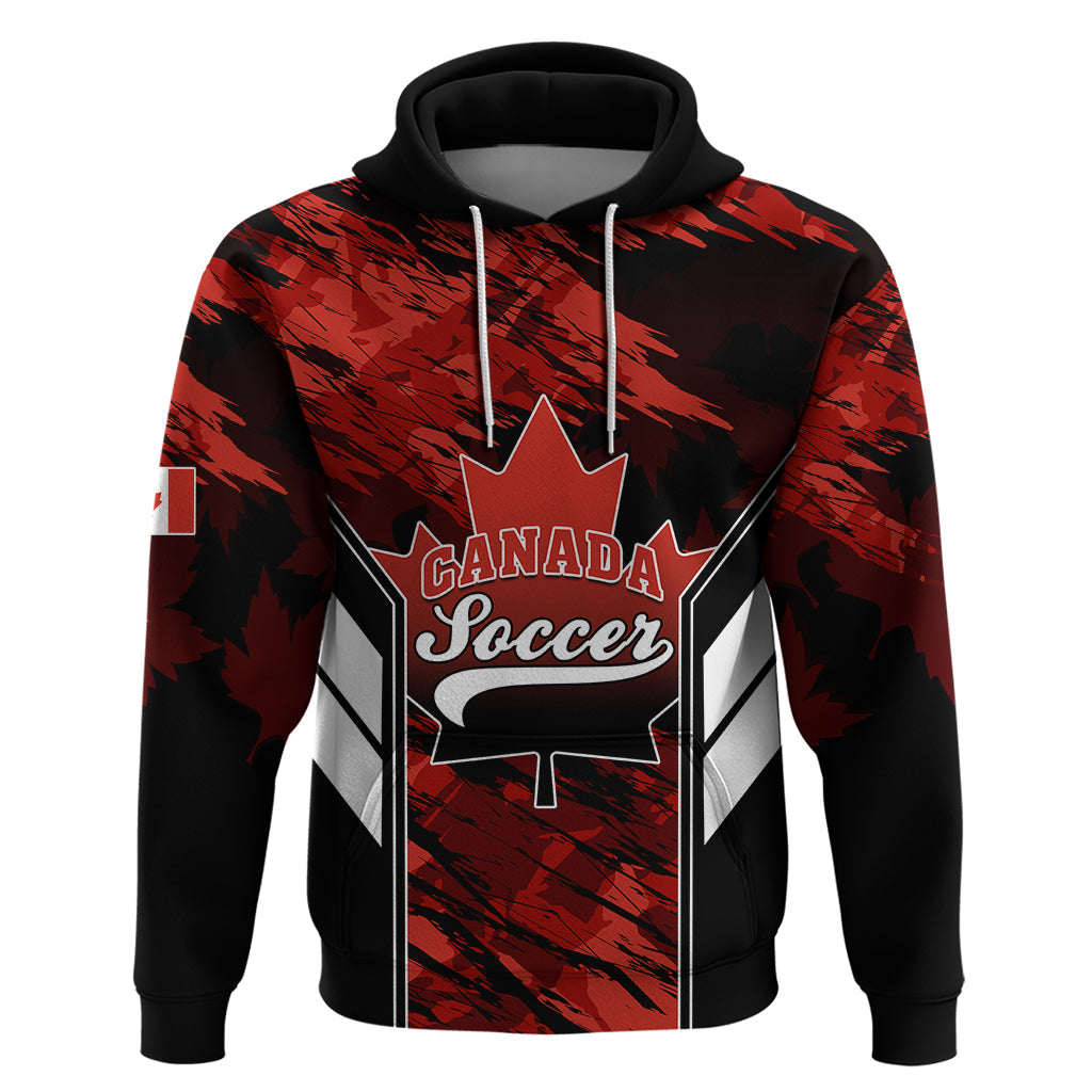 Canada Soccer Hoodie Canadian Maple Sporty Style LT01