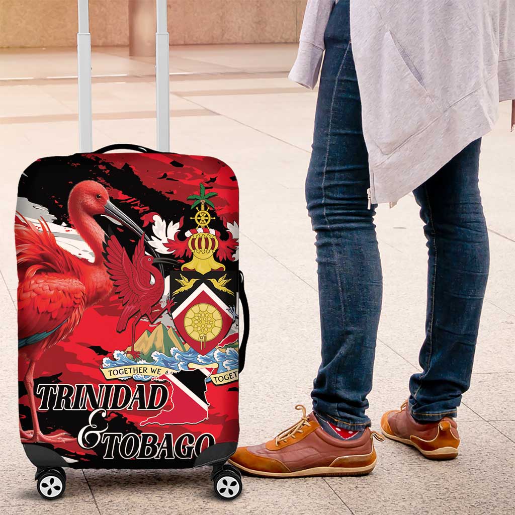 Trinidad And Tobago Scarlet Ibis Luggage Cover Special Stylized LT01