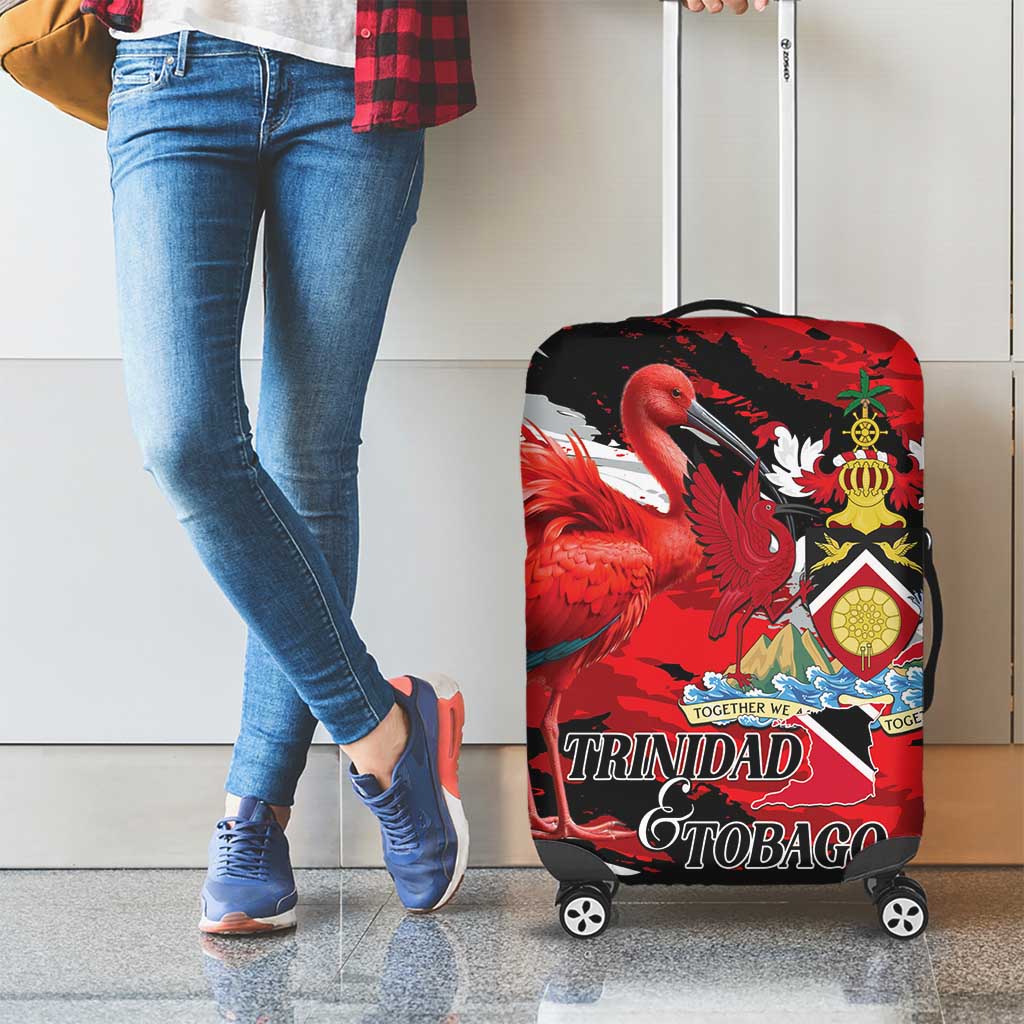 Trinidad And Tobago Scarlet Ibis Luggage Cover Special Stylized LT01