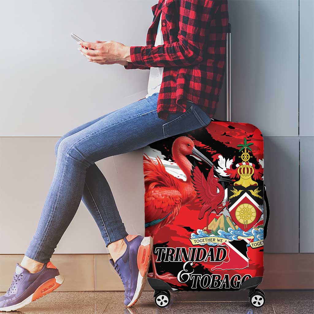 Trinidad And Tobago Scarlet Ibis Luggage Cover Special Stylized LT01