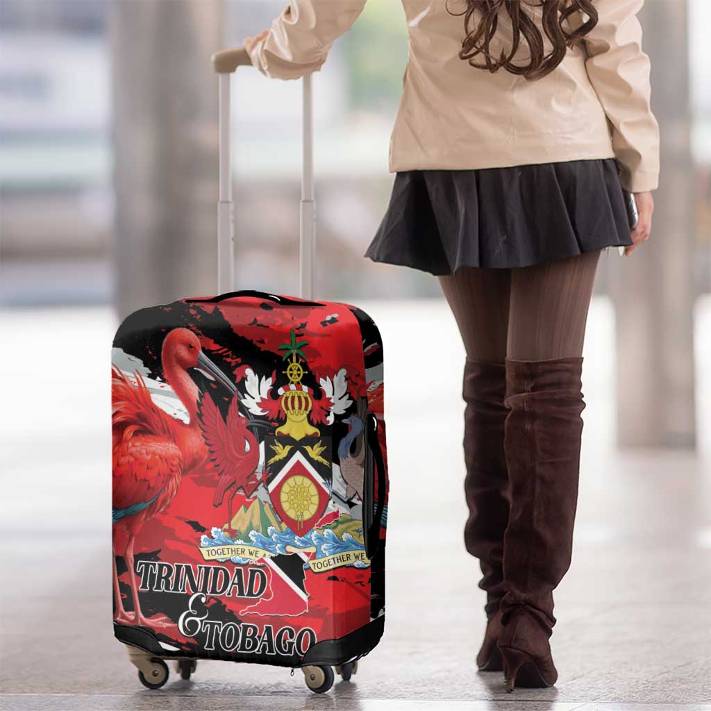 Trinidad And Tobago Scarlet Ibis Luggage Cover Special Stylized LT01