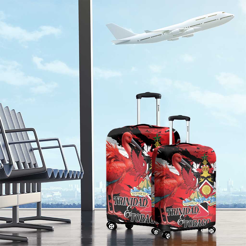 Trinidad And Tobago Scarlet Ibis Luggage Cover Special Stylized LT01