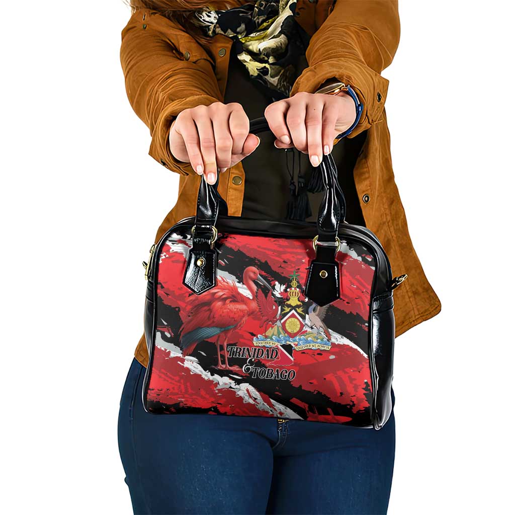 Trinidad And Tobago Scarlet Ibis Shoulder Handbag Special Stylized LT01
