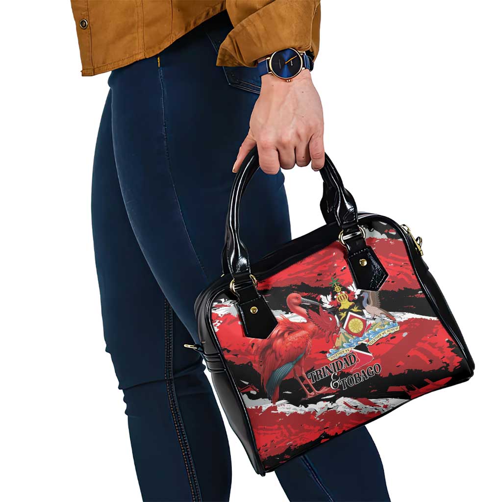 Trinidad And Tobago Scarlet Ibis Shoulder Handbag Special Stylized LT01