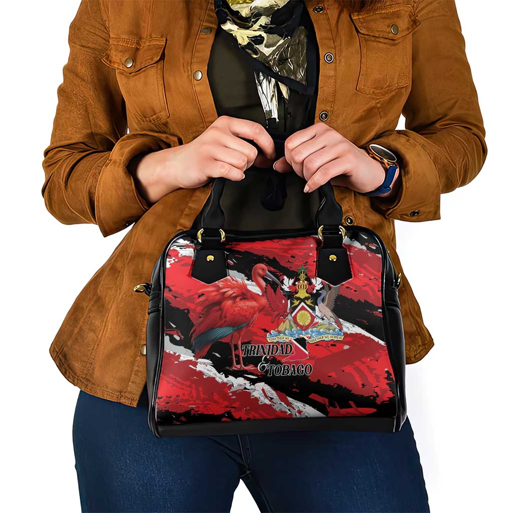 Trinidad And Tobago Scarlet Ibis Shoulder Handbag Special Stylized LT01