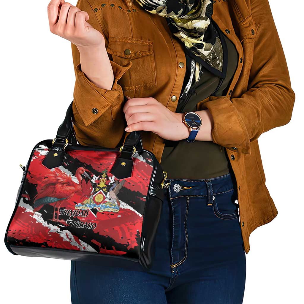 Trinidad And Tobago Scarlet Ibis Shoulder Handbag Special Stylized LT01
