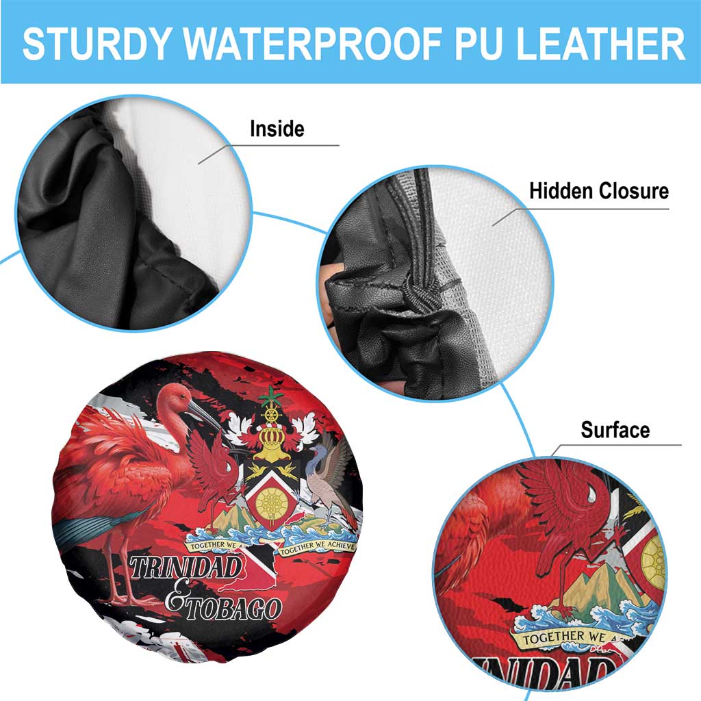 Trinidad And Tobago Scarlet Ibis Spare Tire Cover Special Stylized LT01