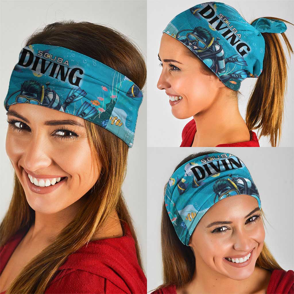 Scuba Diving Neck Gaiter Explore The Depths Discover Yourself LT01