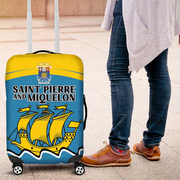Saint Pierre and Miquelon Luggage Cover A Mare Labor LT01