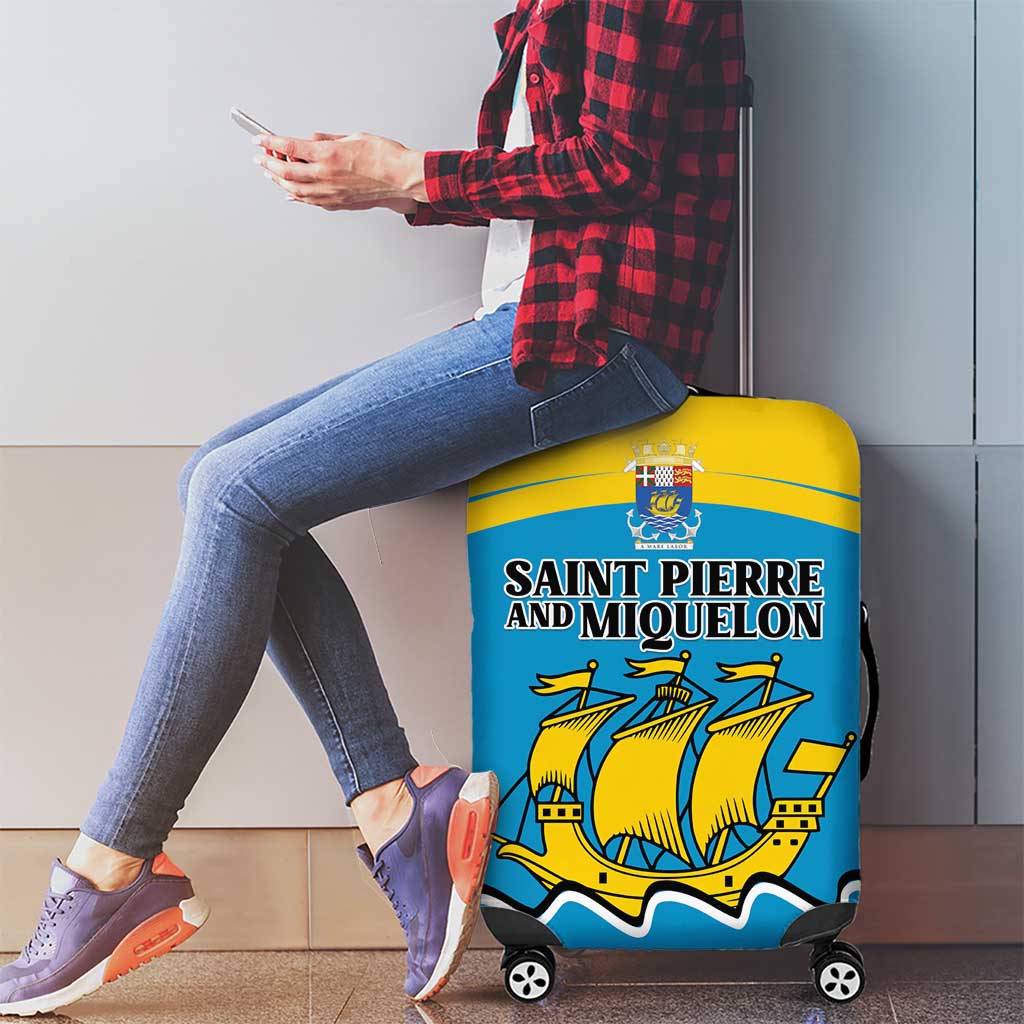 Saint Pierre and Miquelon Luggage Cover A Mare Labor LT01