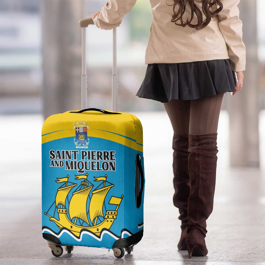 Saint Pierre and Miquelon Luggage Cover A Mare Labor LT01