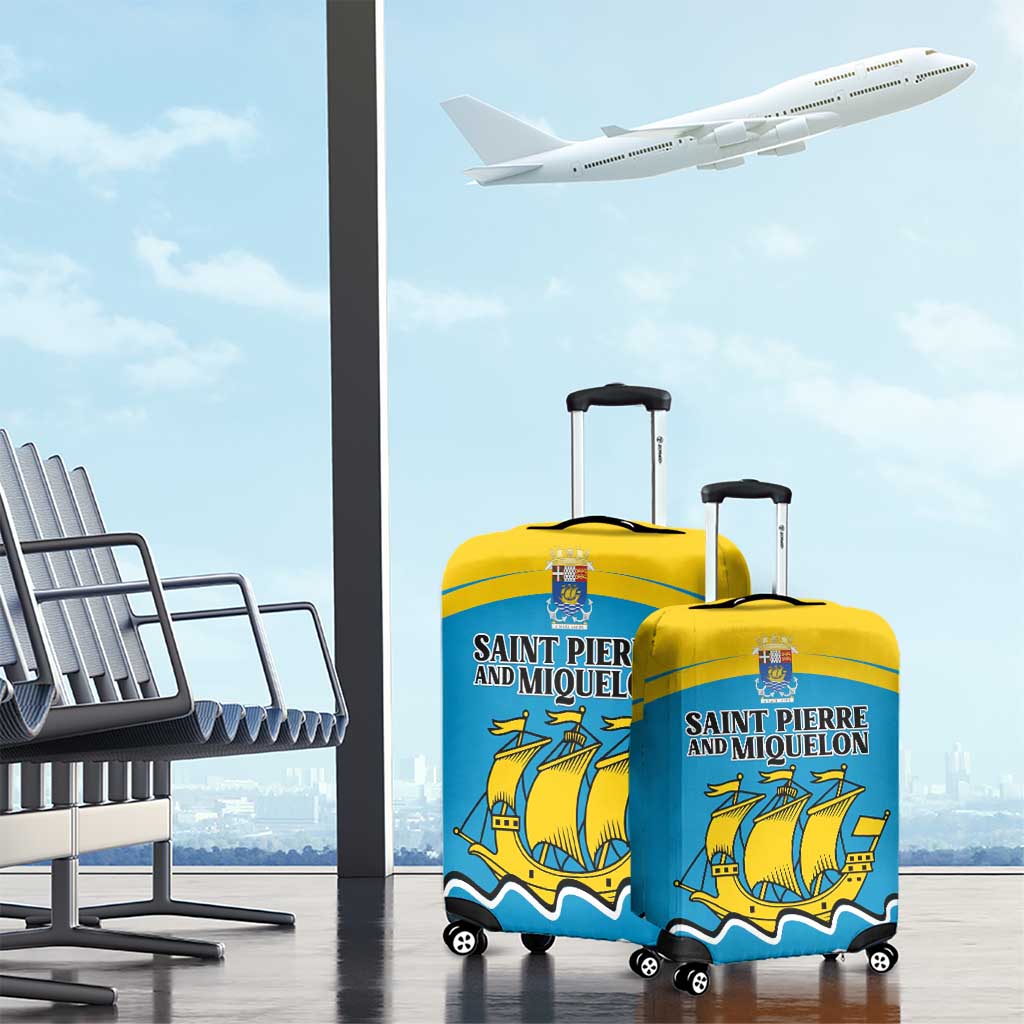 Saint Pierre and Miquelon Luggage Cover A Mare Labor LT01