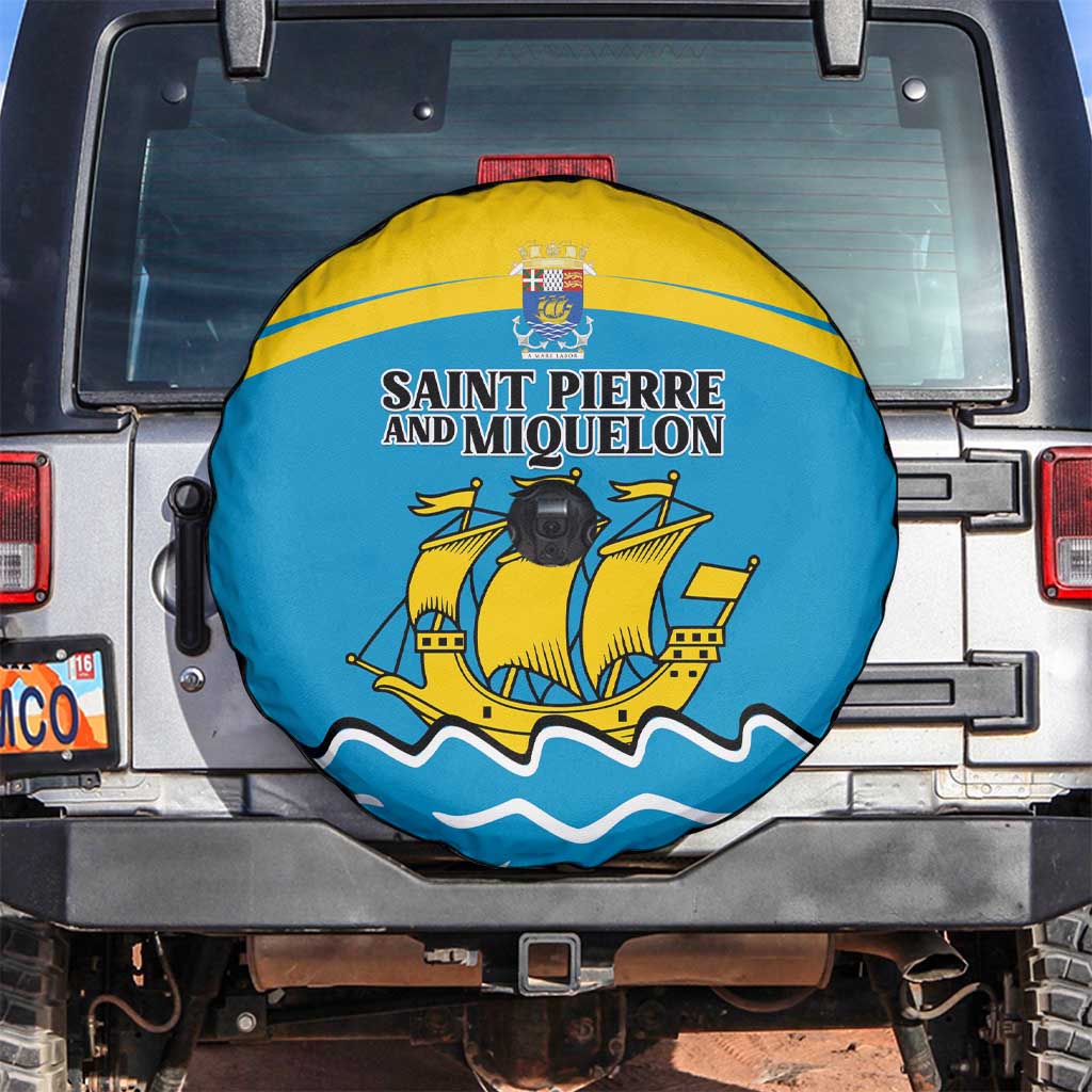 Saint Pierre and Miquelon Spare Tire Cover A Mare Labor LT01