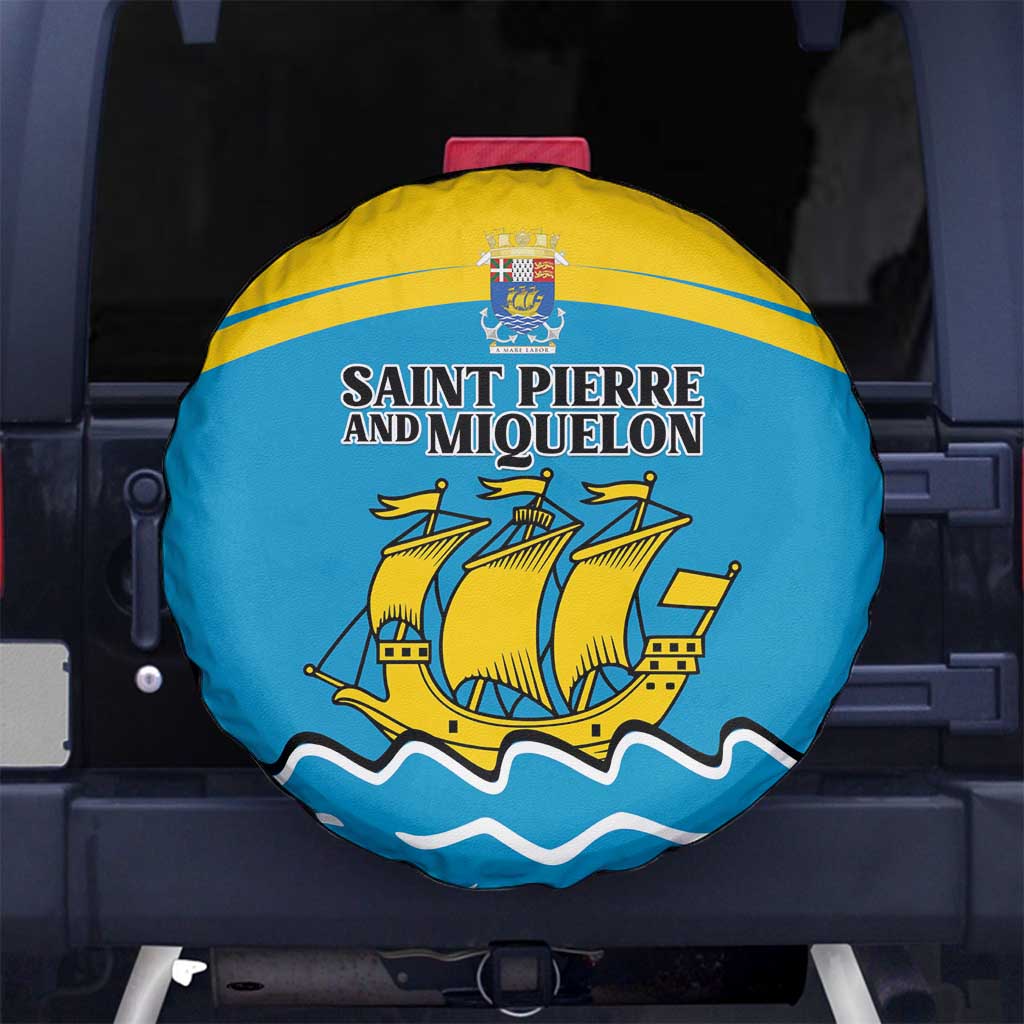 Saint Pierre and Miquelon Spare Tire Cover A Mare Labor LT01