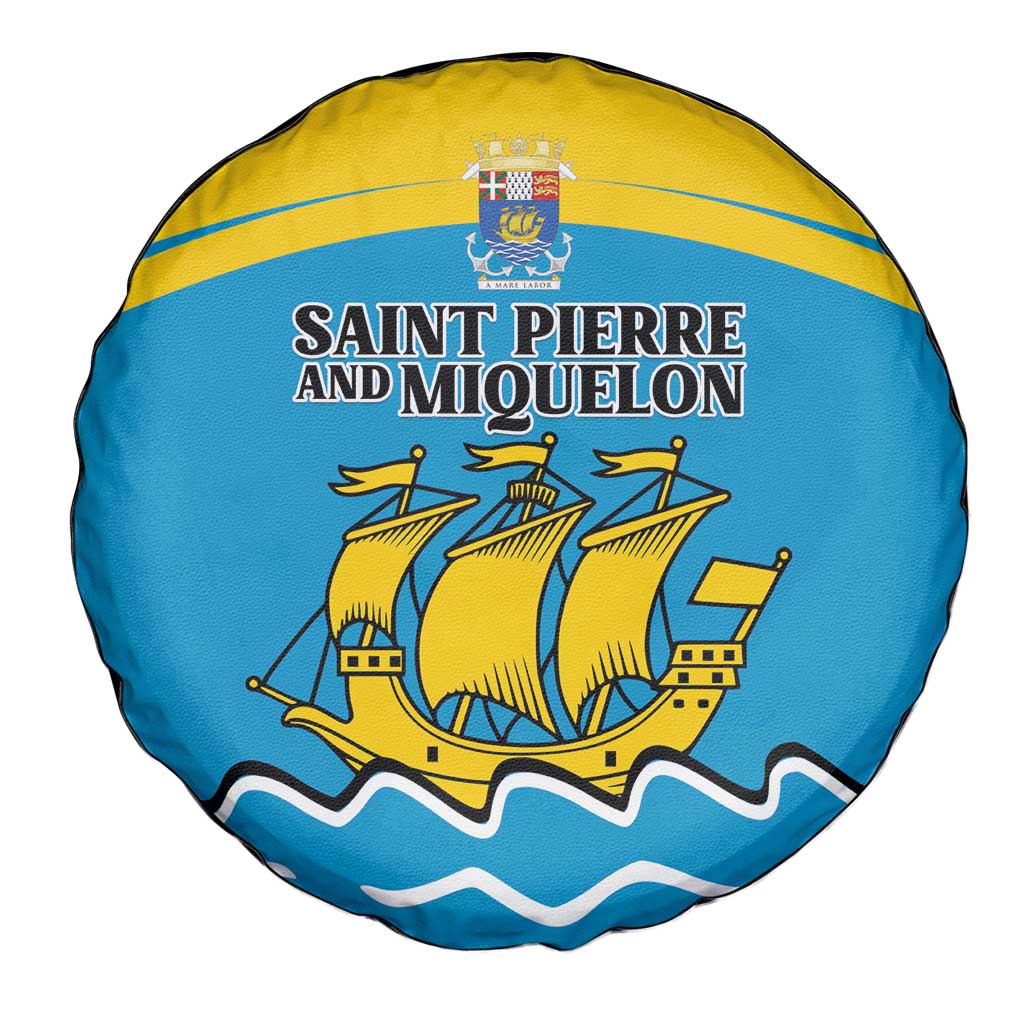 Saint Pierre and Miquelon Spare Tire Cover A Mare Labor LT01