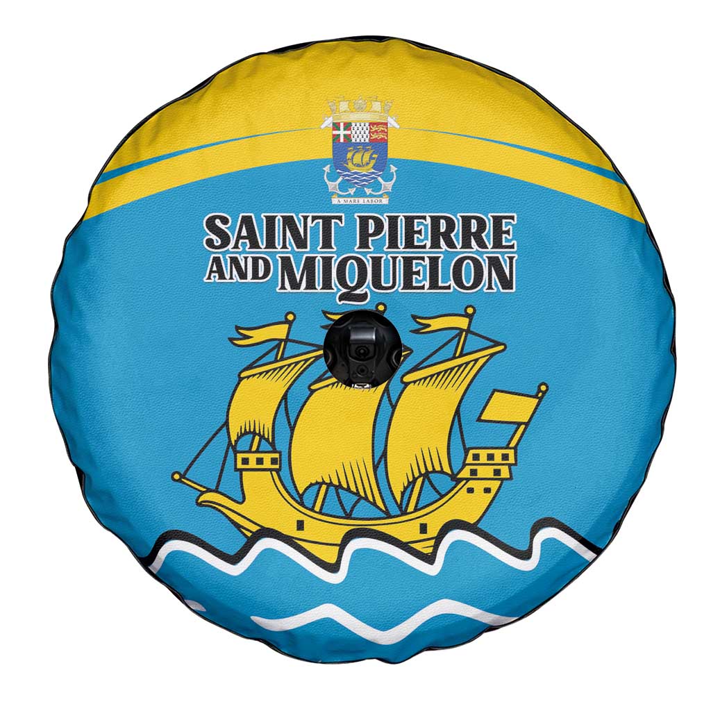 Saint Pierre and Miquelon Spare Tire Cover A Mare Labor LT01